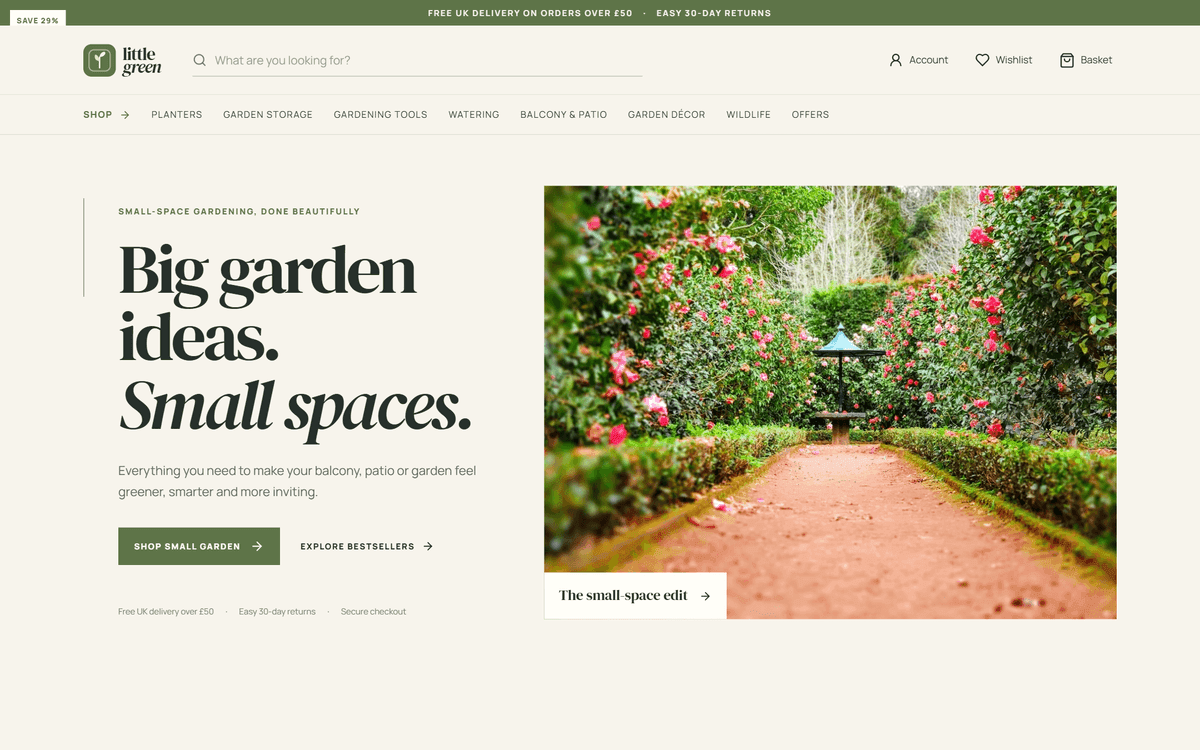 Little Green — Plants & Garden Lifestyle Store