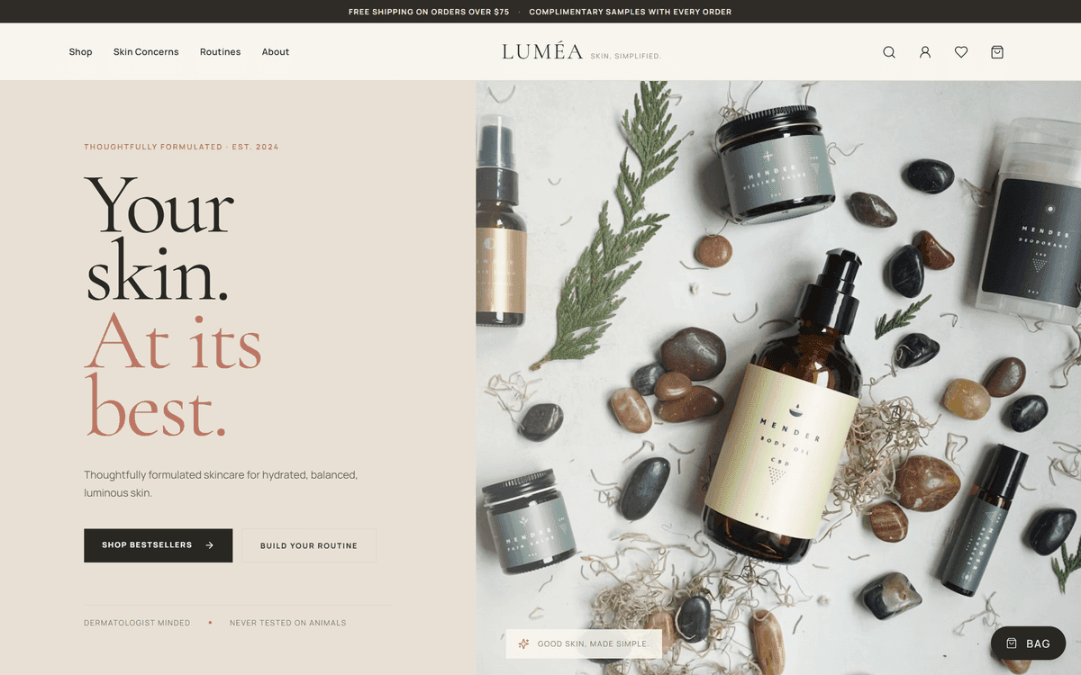 Lumèa — Beauty & Organic Skincare Store