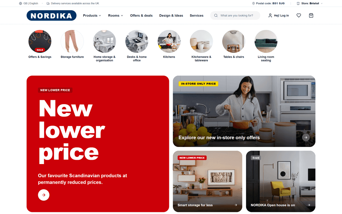 Nordika — Scandinavian Furniture & Home